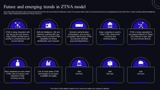 Future And Emerging Trends In ZTNA Model Zero Trust Security Model