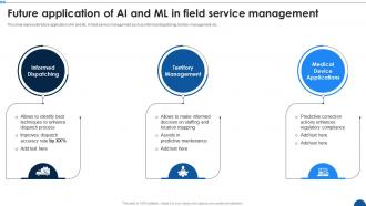 Future Application Of AI And ML In Field Service Management