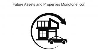 Future Assets And Properties Monotone Icon In Powerpoint Pptx Png And Editable Eps Format