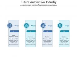 Future automotive industry ppt powerpoint presentation professional images cpb