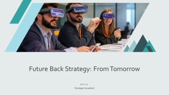 Future Back Strategy From Tomorrow PPT Presentation AT