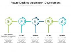 Future desktop application development ppt presentation slides templates cpb