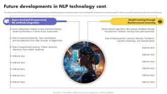 Future Developments In NLP Technology What Is NLP And How It Works AI SS V Researched Idea
