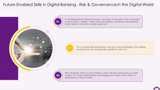 Future Enabled Skills For Banks Digitalization Training Ppt