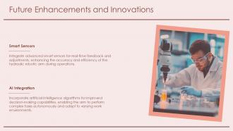 Future Enhancements And Innovations Hydraulic Robotic PPT Example ACP