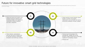 Future For Innovative Smart Grid Technologies Smart Grid Infrastructure