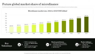 Future Global Market Share Of Navigating The World Of Microfinance Basics To Innovation Fin SS