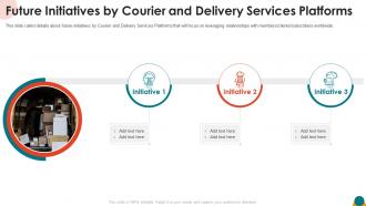 Future initiatives by courier and delivery services platforms ppt pictures