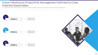 Future initiatives by productivity strategic business productivity management software