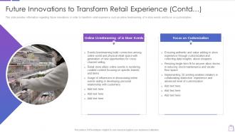 Future innovations to transform retail experience redefining experiential commerce
