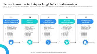 Future Innovative Techniques For Global Virtual Terrorism