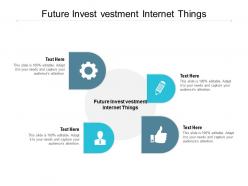 Future invest vestment internet things ppt powerpoint presentation pictures layouts cpb