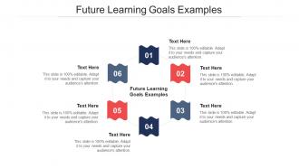 Future learning goals examples ppt powerpoint presentation summary pictures cpb