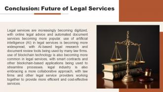 Future Legal Services powerpoint presentation and google slides ICP Engaging Colorful