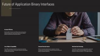 Future Of Application Binary Interfaces Application Binary Interface PPT Presentation ST AI SS