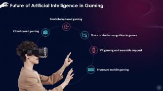 Future Of Artificial Intelligence In Gaming Training Ppt