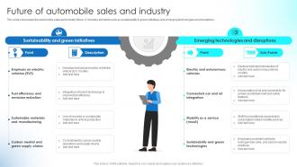 Future Of Automobile Sales And Industry Implementing Strategies To Boost Strategy SS