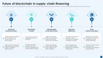 Future Of Blockchain In Supply Chain Financing Revolutionizing Supply Chain BCT SS