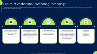 Future Of Confidential Computing Technology Confidential Cloud Computing