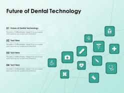 Future Of Dental Technology Ppt Powerpoint Presentation Summary Objects