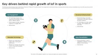Future Of Sports How IoT Is Transforming Player Landscape Powerpoint Presentation Slides IoT CD Ideas Interactive