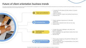 Future Of Client Orientation Business Trends