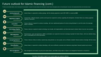 Future Outlook For Islamic Financing A Complete Understanding Fin SS V Content Ready Appealing