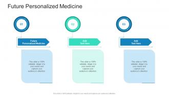 Future Personalized Medicine In Powerpoint And Google Slides Cpb
