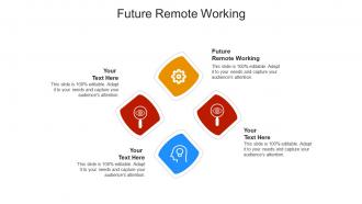 Future remote working ppt powerpoint presentation file structure cpb