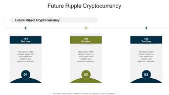 Future Ripple Cryptocurrency In Powerpoint And Google Slides Cpb
