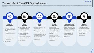 Future Role Of ChatGPT OpenAI Model ChatGPT Integration Into Web Applications