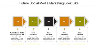 Future social media marketing look like ppt powerpoint presentation graphics cpb