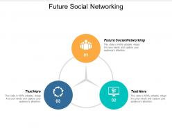 Future social networking ppt powerpoint presentation show slides cpb