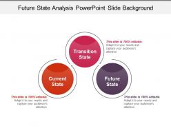 Future state analysis powerpoint slide background