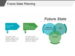 Future state planning powerpoint slide designs download
