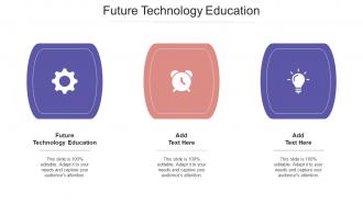 Future Technology Education Ppt Powerpoint Presentation Slides Tips Cpb