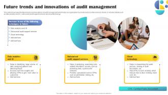 Future Trends And Innovations Of Audit Management