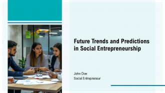 Future Trends And Predictions In Social Entrepreneurship PPT Structure ACP