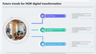 Future Trends For HCM Digital Transformation