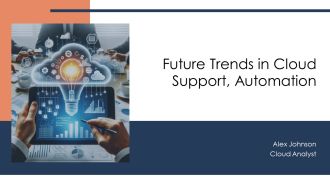 Future Trends In Cloud Support Automation PPT Structure AT