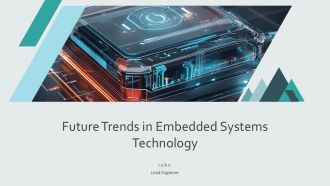 Future Trends In Embedded Systems Technology PPT Outline AT