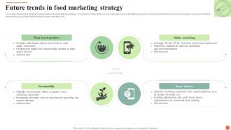 Future Trends In Food Marketing Strategy