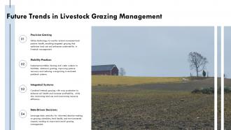 Future Trends In Livestock Grazing Management Paddock PPT Sample ST AI SS