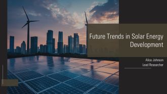 Future Trends In Solar Energy Development PPT Graphics AT