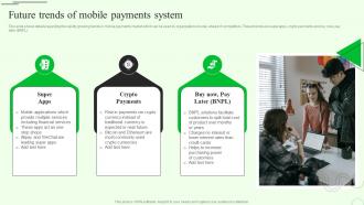 Future Trends Mobile Payments M Banking For Enhancing Customer Experience Fin SS V