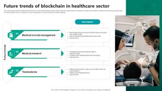 Future Trends Of Blockchain In Healthcare Sector