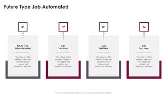 Future Type Job Automated In Powerpoint And Google Slides Cpb