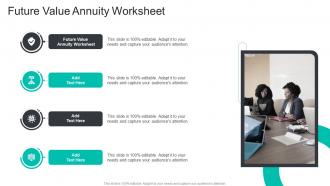 Future Value Annuity Worksheet In Powerpoint And Google Slides Cpb
