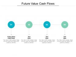Future value cash flows ppt powerpoint presentation gallery gridlines cpb