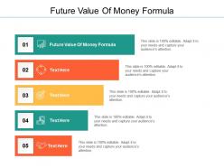 Future value of money formula ppt powerpoint presentation layouts pictures cpb